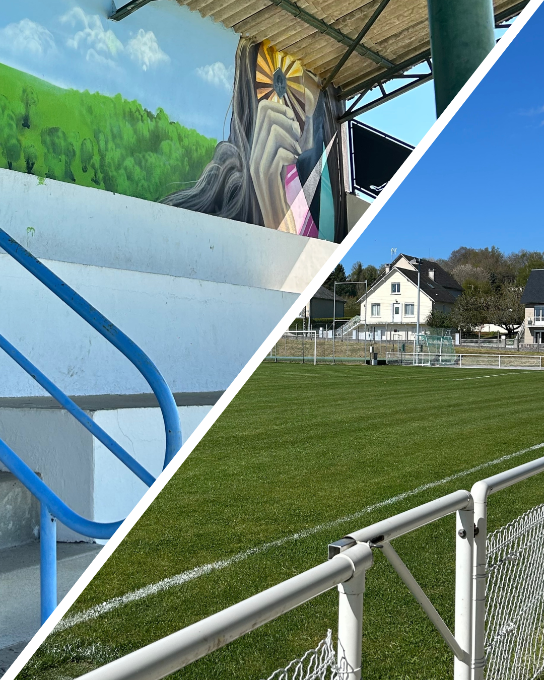 Lire la suite à propos de l’article Inauguration du stade et de la fresque participative