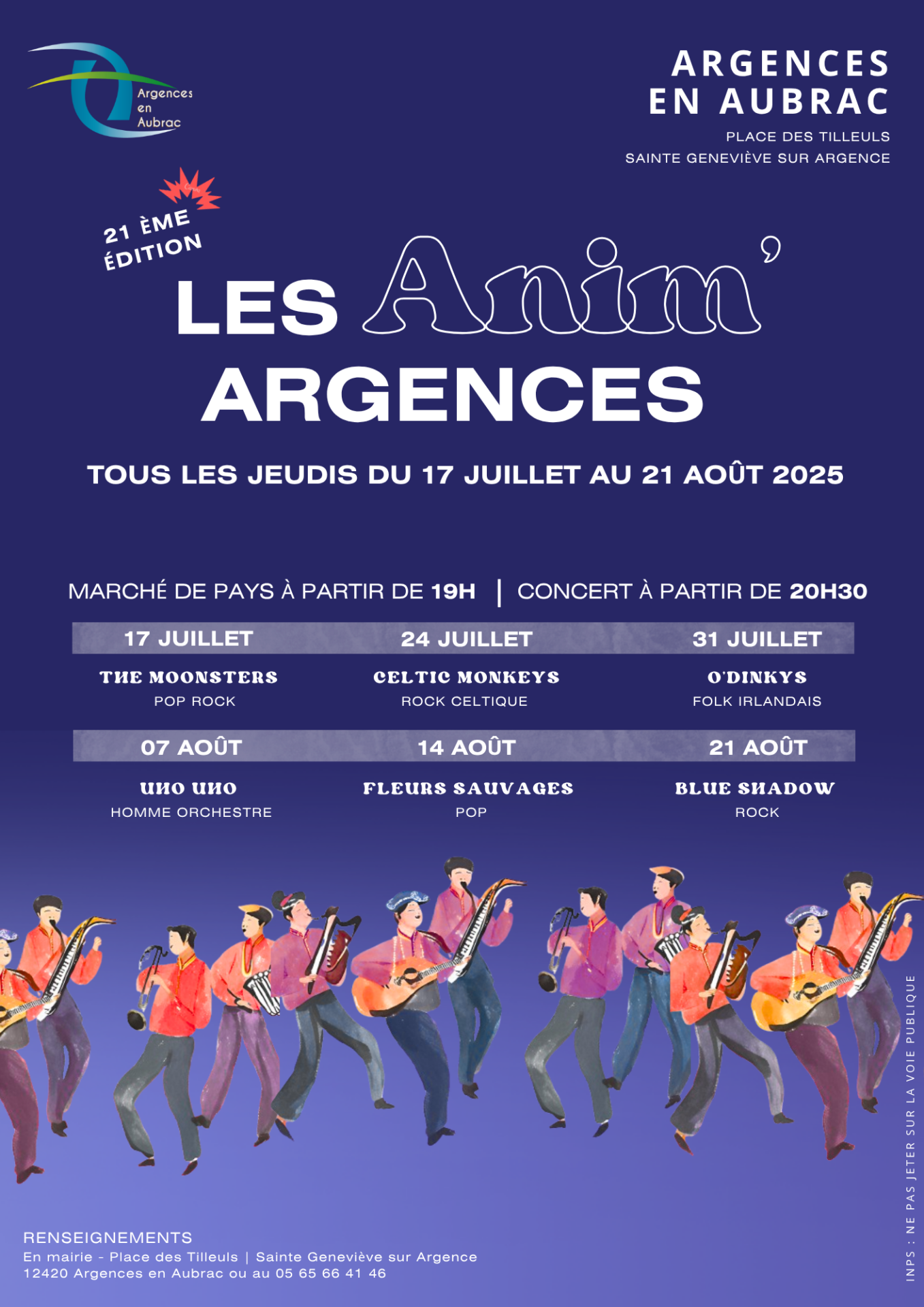 Lire la suite à propos de l’article Les Anim’Argences sont de retour pour un été festif !